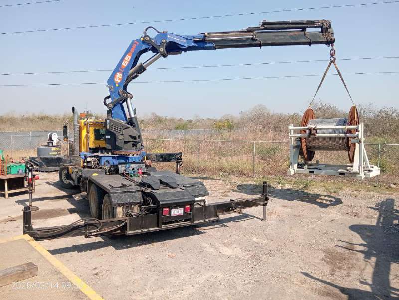 Brazo articulado HIAB 8.5 TON